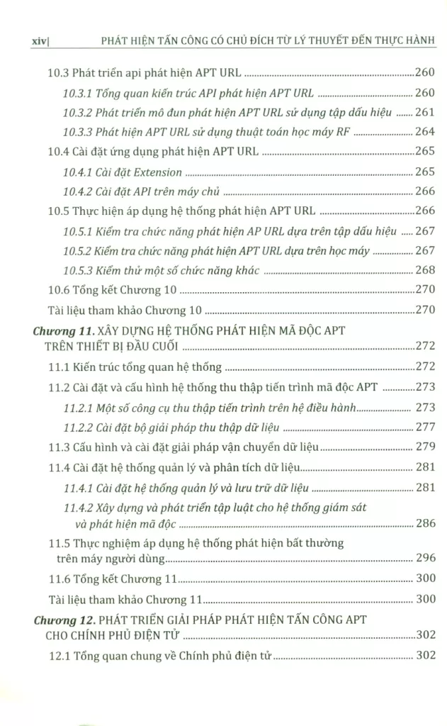 PHÁT HIỆN TẤN CÔNG CÓ CHỦ ĐỊCH - TỪ LÝ THUYẾT ĐẾN THỰC HÀNH (Sách chuyên khảo)